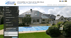 Desktop Screenshot of carro-immobilier.com